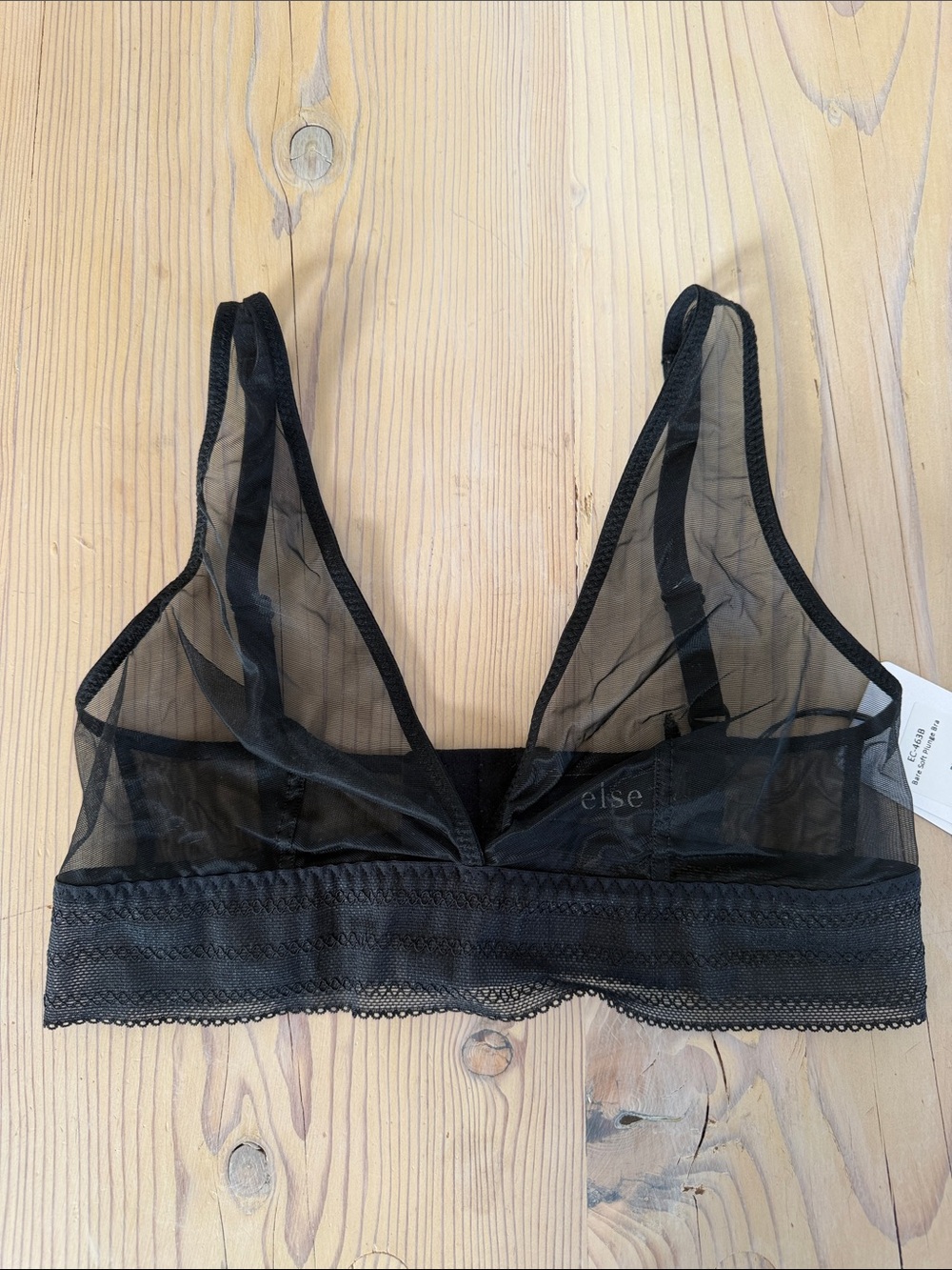NWT else Bare Soft Plunge Bra (Size M)